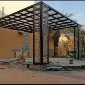 أنواع البرجولات واستخداماتها في الرياض