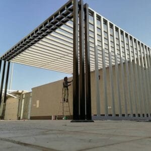 أنواع البرجولات واستخداماتها في الرياض