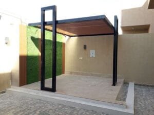 أنواع البرجولات واستخداماتها في الرياض