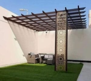 أنواع البرجولات واستخداماتها في الرياض