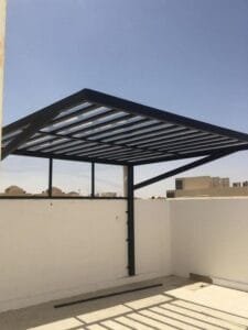 أنواع البرجولات واستخداماتها في الرياض