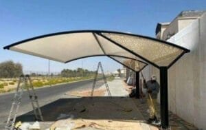 مظلات سيارات في الرياض