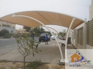 مظلات مواقف سيارات في الرياض