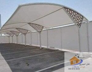 مظلات مواقف سيارات في الرياض