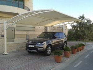 مظلات سيارات في الرياض