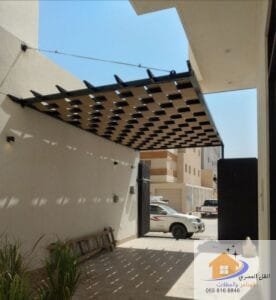 مظلات مجدول قماش في الرياض