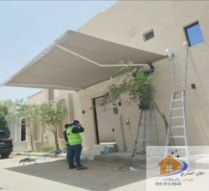 تركيب مظلات كهربائية في الرياض