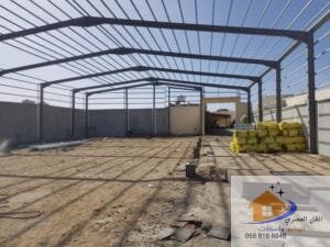 بناء هناجر حديد في الرياض