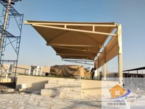 مظلات سيارات خارجية