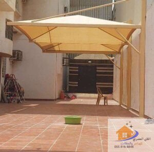 مظلات سيارات خارجية