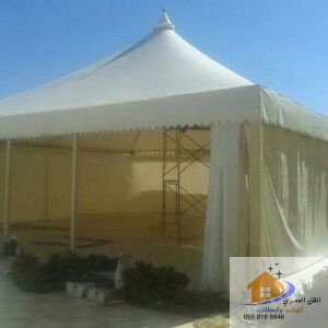 برجولات قماش بي في سي