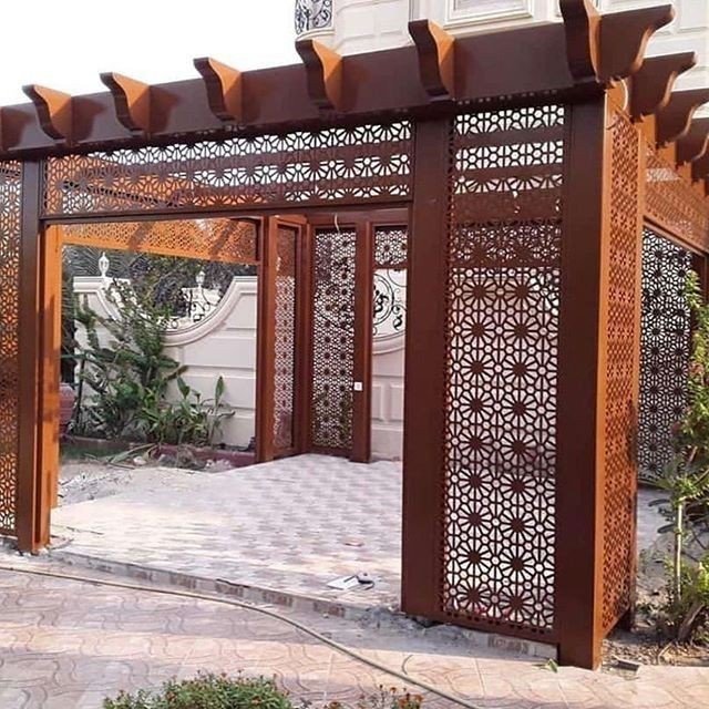 برجولات حدائق خشبية
