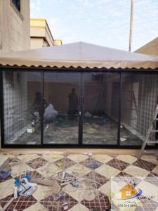 تركيب خيام بيوت شعر بالحوش
