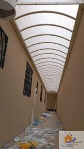 مظلات ممرات