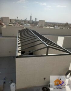 مظلات تيوبات حديد