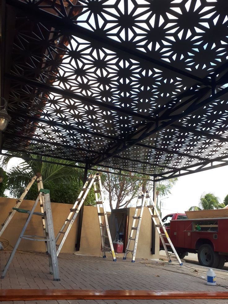 مظلات قص ليزر حي حطين