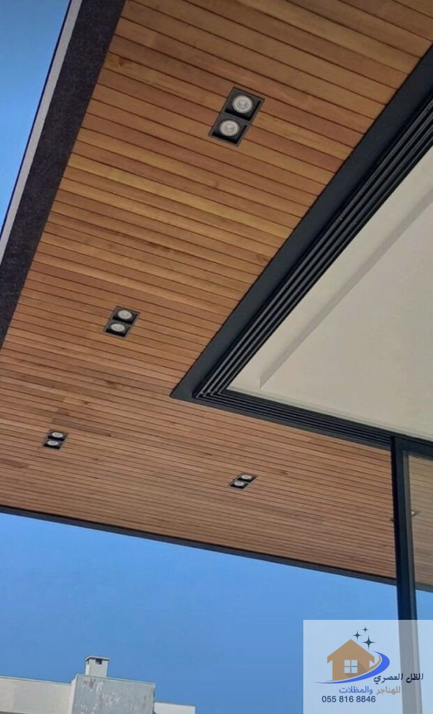 مظلات بديل خشب للفلل بالرياض