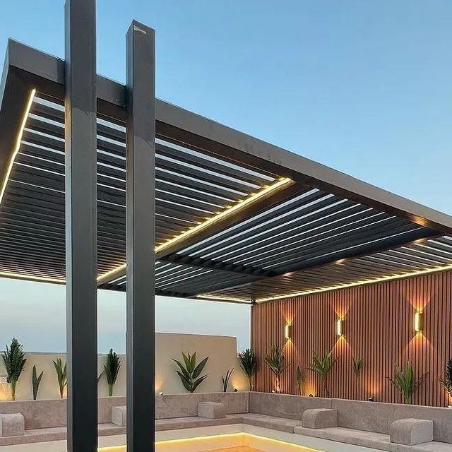 مظلات جلسات للحدائق