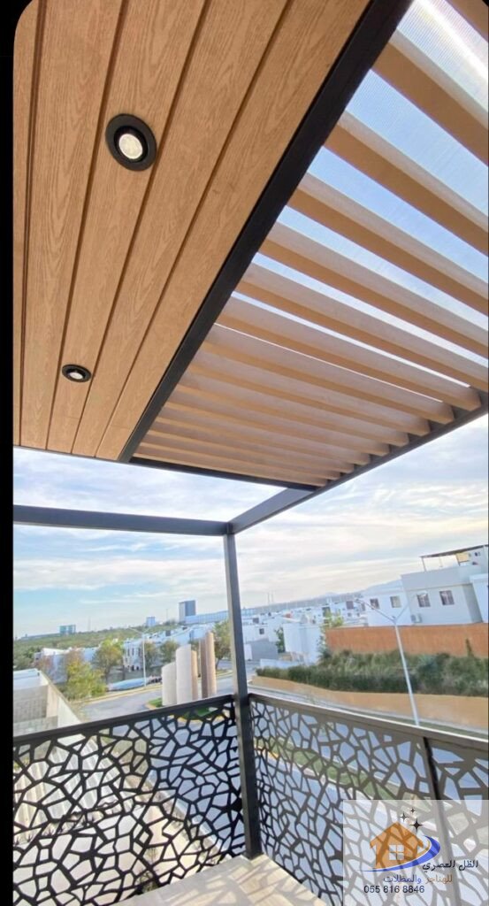 تجديد تكسيات مظلات خشبية الرياض
