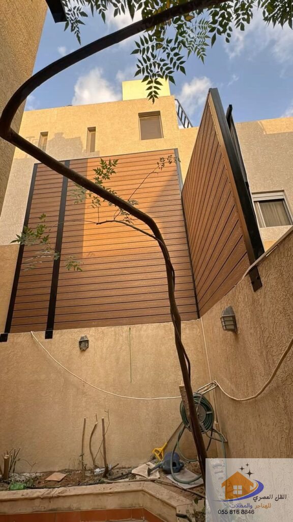مقاول سواتر بديل الخشب بالرياض

