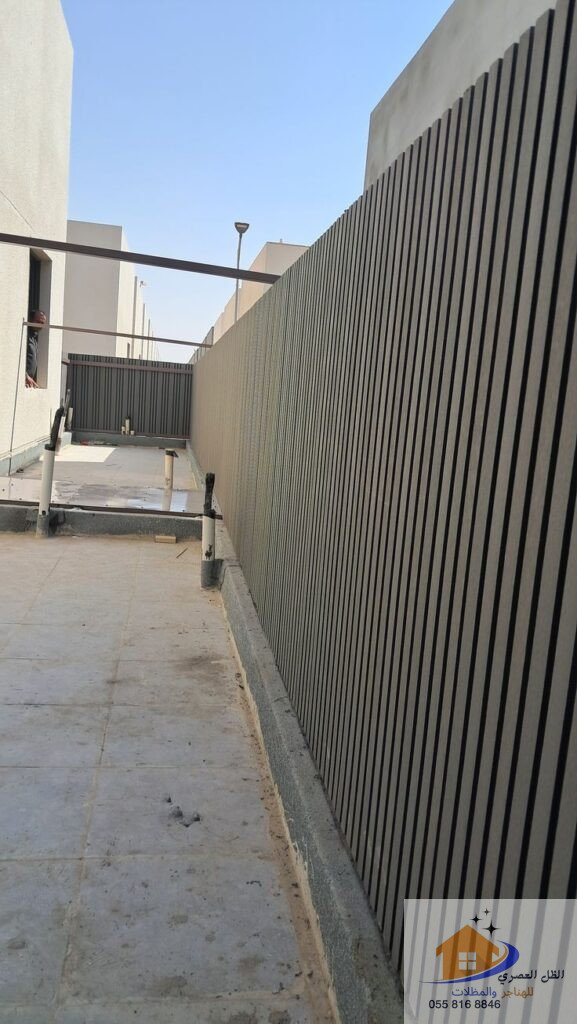 معلم سواتر بديل الخشب بالرياض
