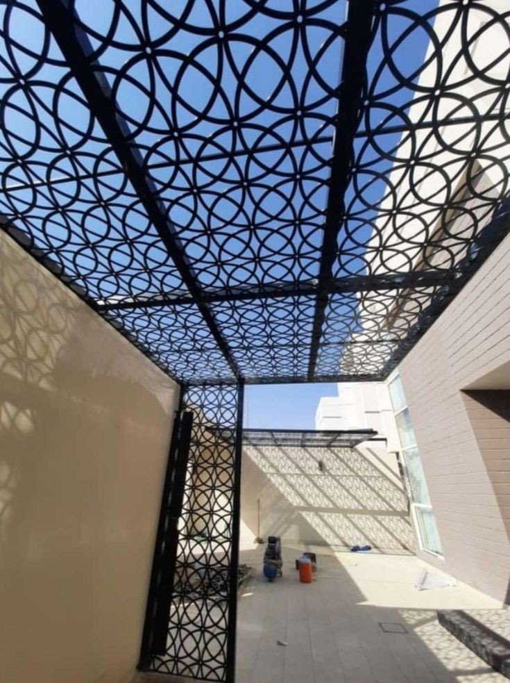 مظلات قص ليزر خارجية