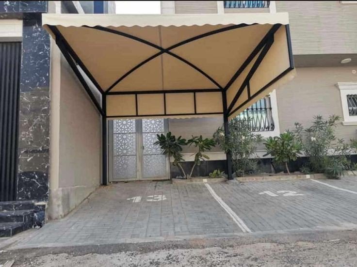مظلات سيارات للمنازل الرياض
