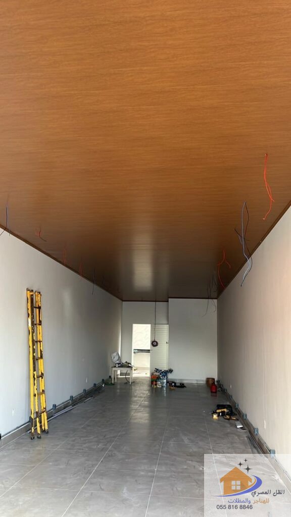 مظلات بديل خشب للسطح بالرياض