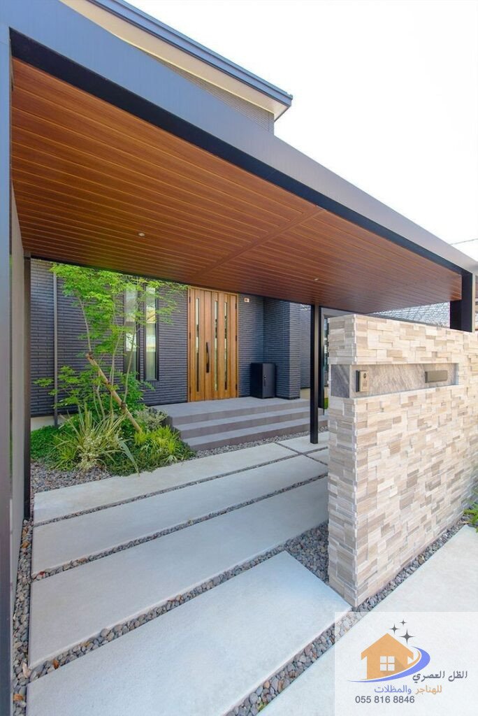 مظلات بديل خشب للحوش بالرياض