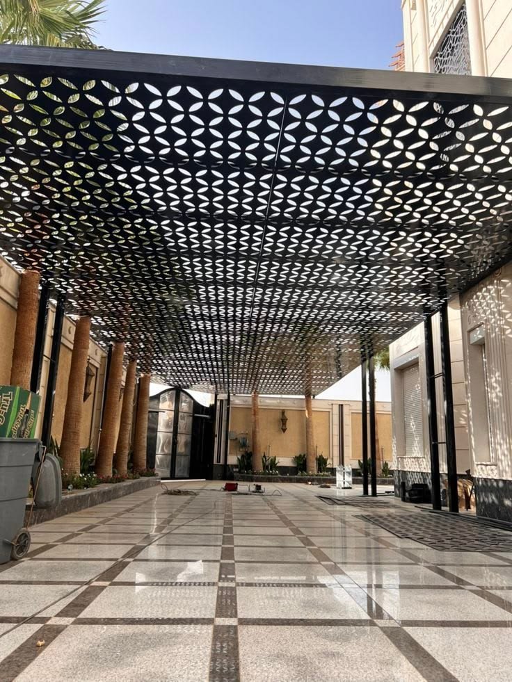 مظلات فلل قص ليزر الرياض