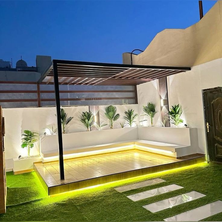 مظلات جلسات الرياض