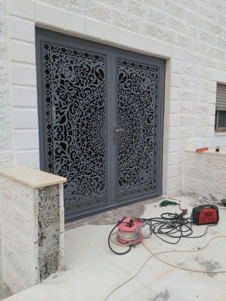 أبواب حديد ليزر حي قرطبة الرياض
