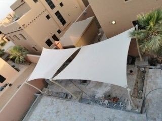 تفصيل مظلات شد إنشائي