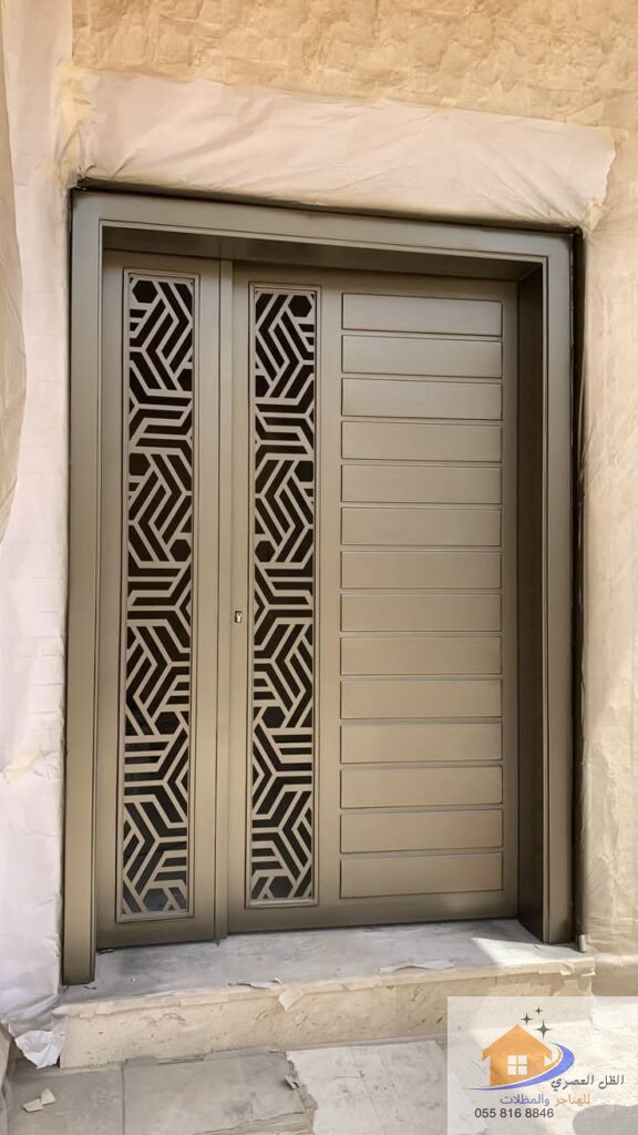 ابواب حديد ليزر الرياض