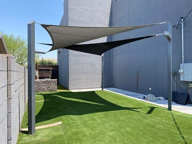 مظلات شد إنشائي للحدائق