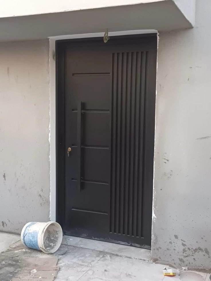 أبواب حديد ليزر حي الملقا الرياض
