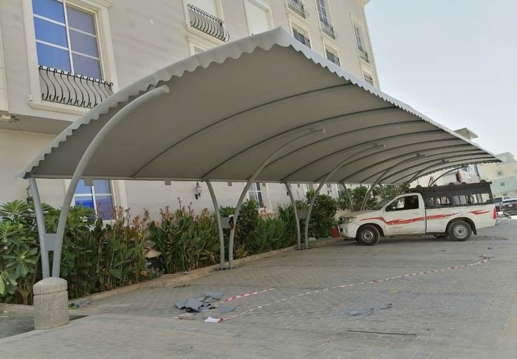 مظلات قماش كوري للمنازل الرياض
