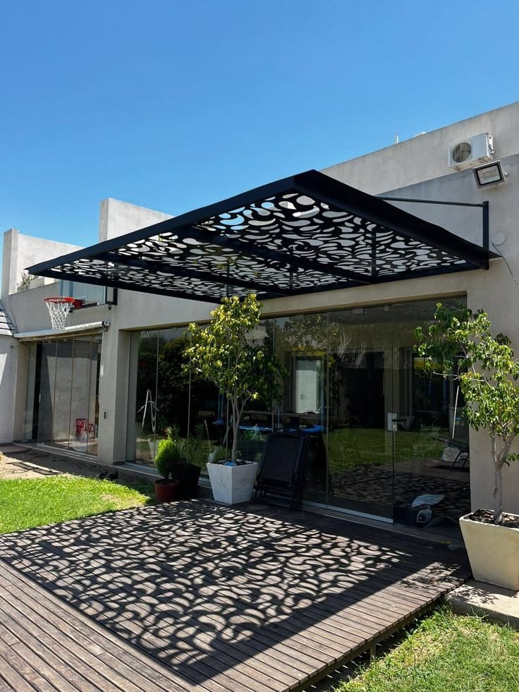 مظلات أسطح فلل قص ليزر الرياض
