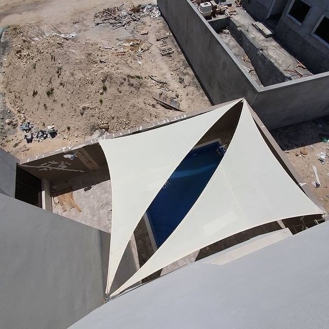 مظلات شد إنشائي للحدائق