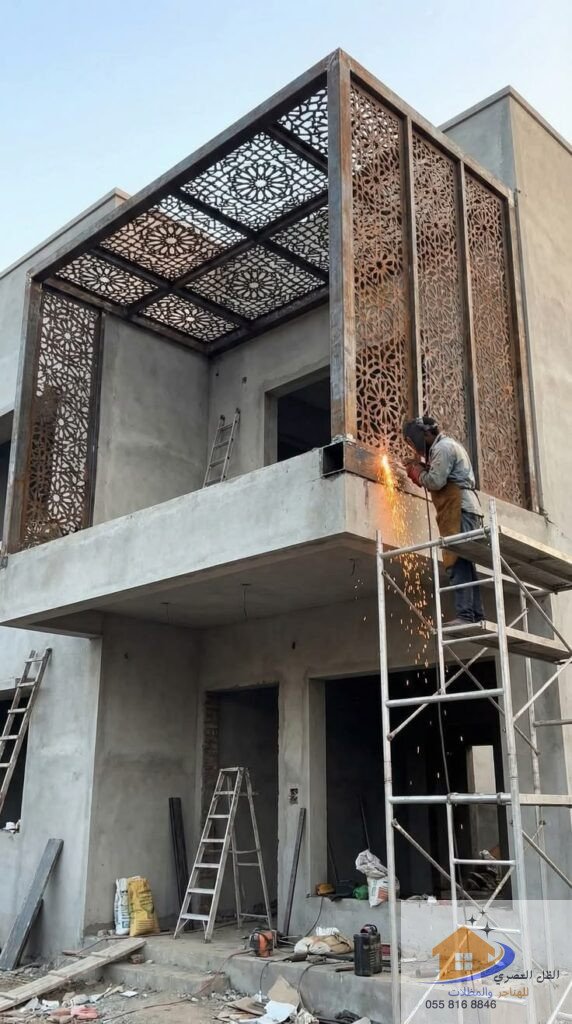 مظلات قص ليزر للمنازل الرياض
