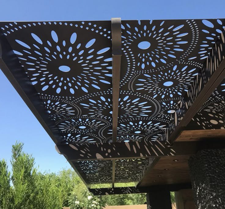 مظلات حدائق فلل قص ليزر الرياض
