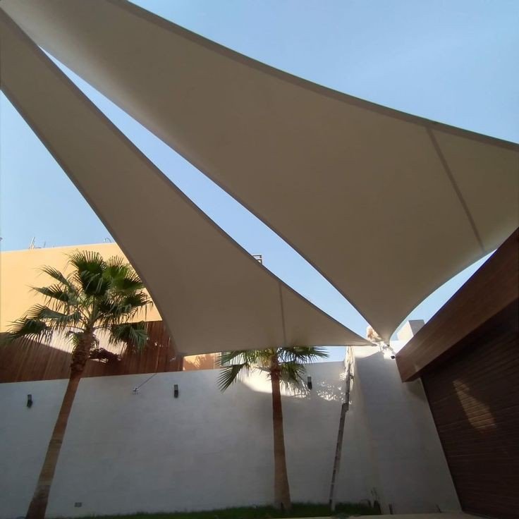 تفصيل مظلات شد إنشائي