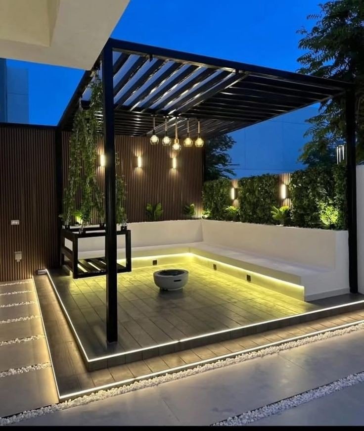 تصميم مظلات جلسات