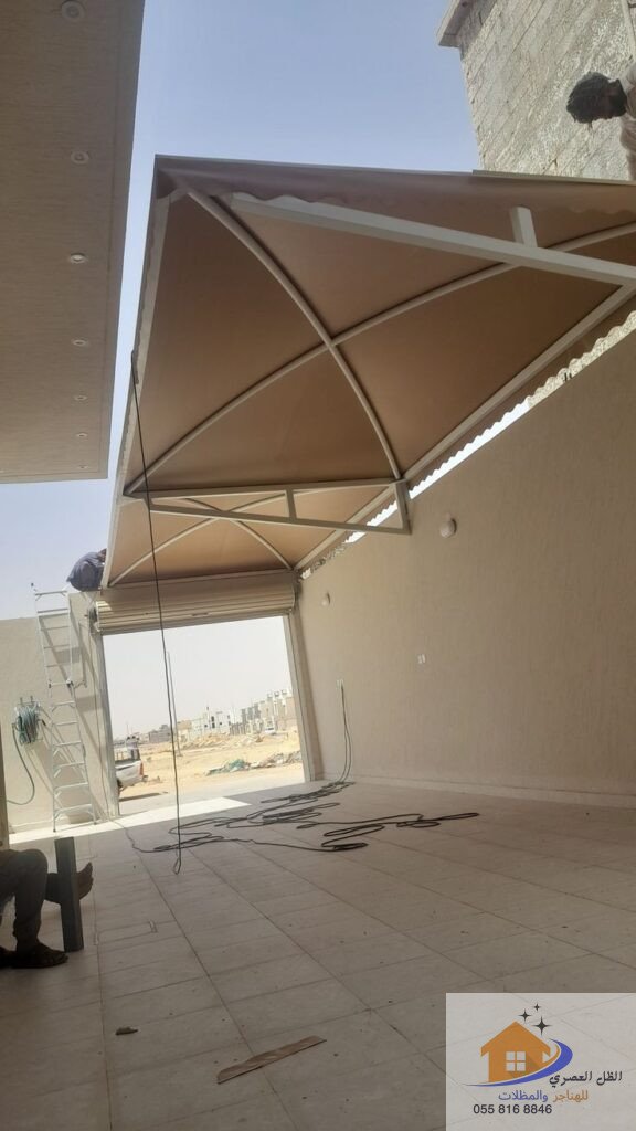 مظلات مواقف سيارات الرياض
