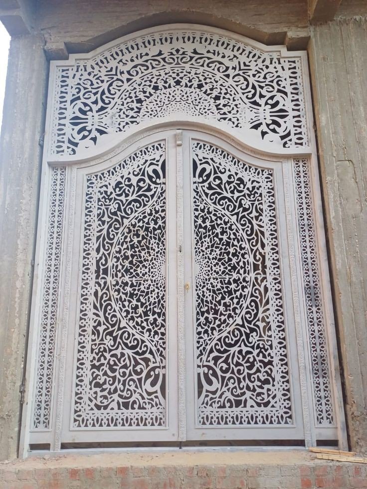 أبواب حديد ليزر حي اشبيلية الرياض
