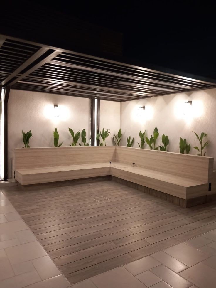 مظلات جلسات حوش