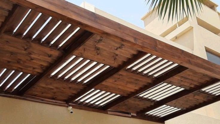 مقاول مظلات خشبية الرياض