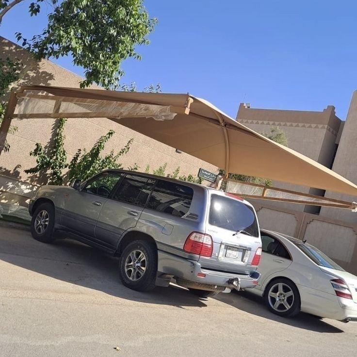 مظلات سيارات قماش كوري مقاوم للحرارة