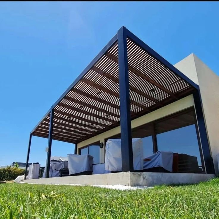 مظلات فلل خشبية الرياض