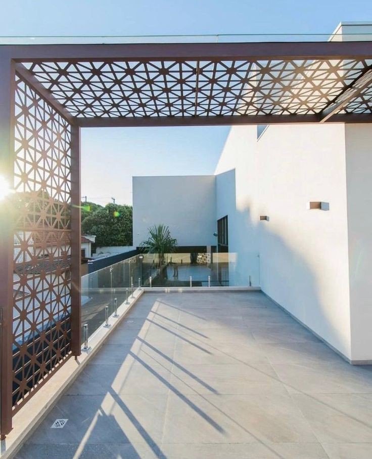 مظلات حديد قص ليزر الرياض
